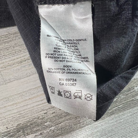 Mountain Hardwear Men’s Kotter Short Sleeve Button Shirt Gray Size Large Hiking - Picture 6 of 7